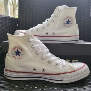 Converse Creme/ Optical White High-Top Sneakers